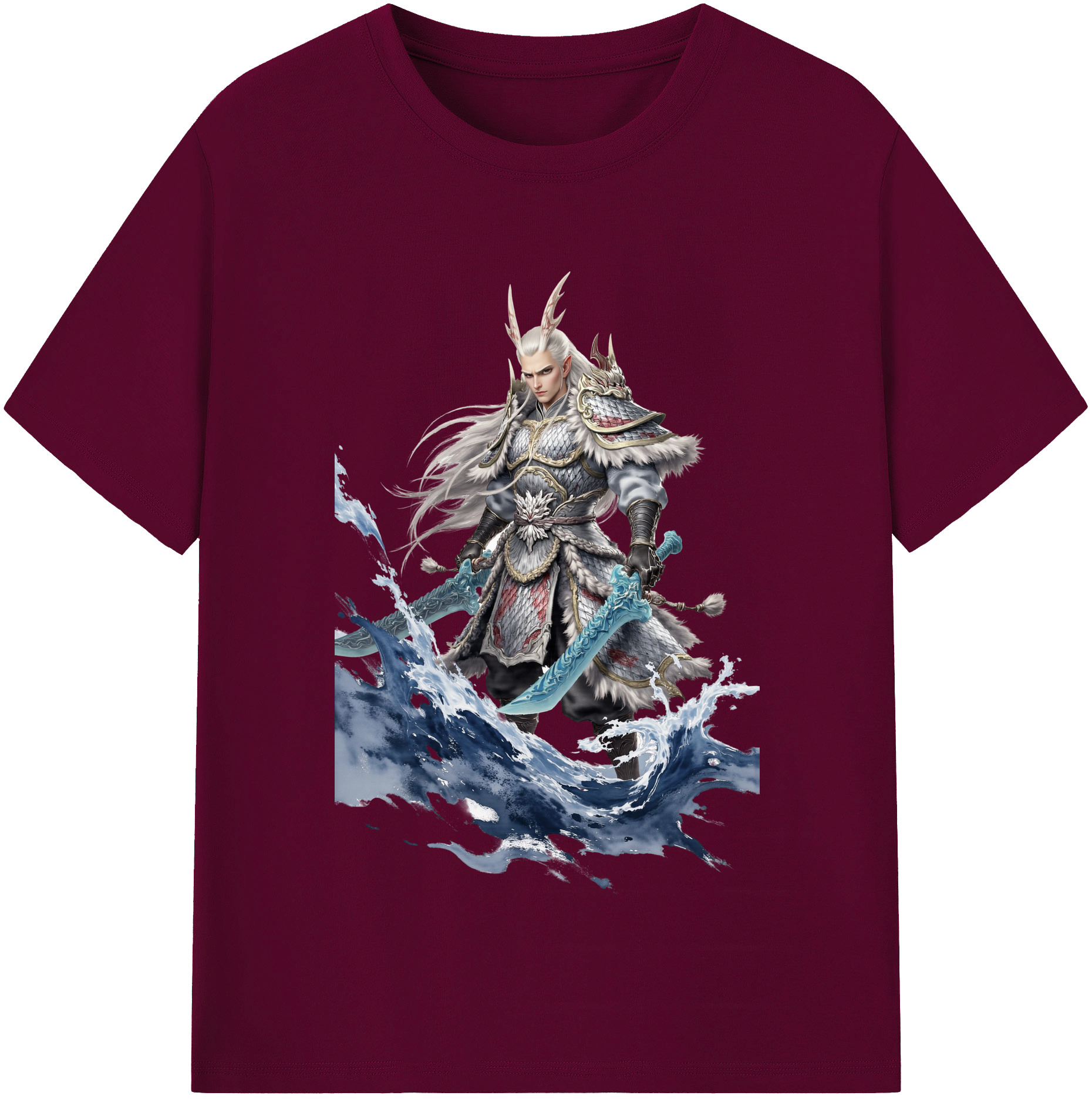 （画像用） Ne Zha 2 ナタ 魔童の大暴れ レディースカジュアルプリントTシャツ（綿100％）
